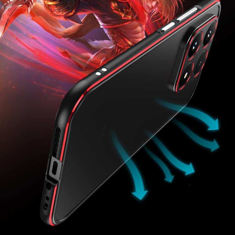 For Xiaomi 17 Aurora Series Lens Protector + Metal Frame Phone Case
