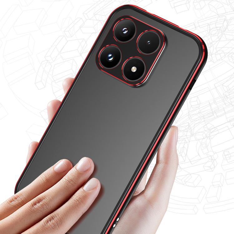 For Xiaomi 17 Aurora Series Lens Protector + Metal Frame Phone Case