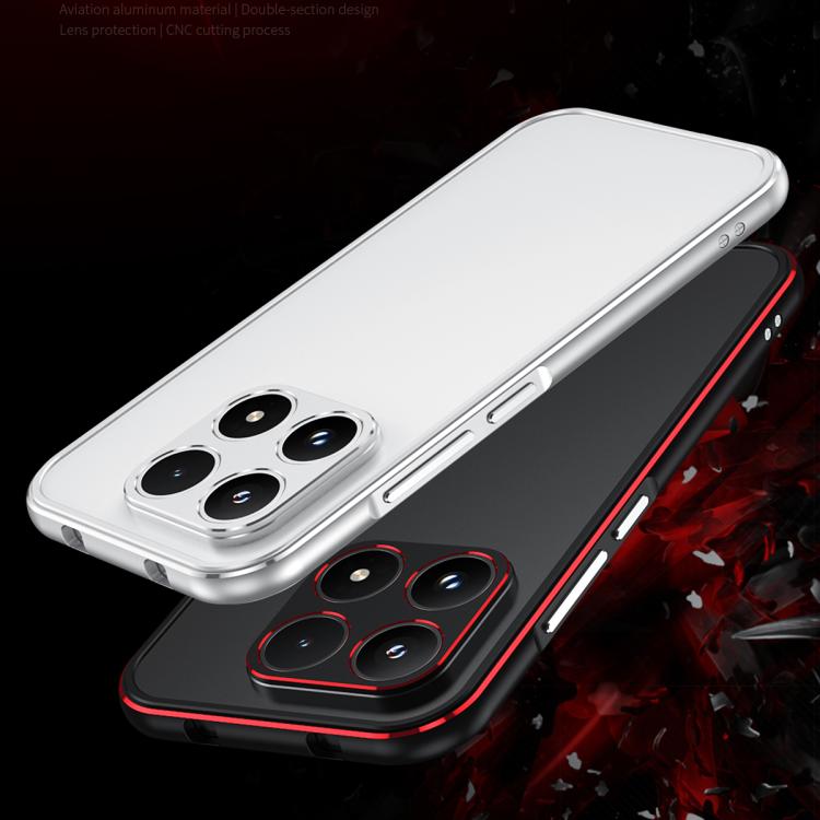 For Xiaomi 17 Aurora Series Lens Protector + Metal Frame Phone Case