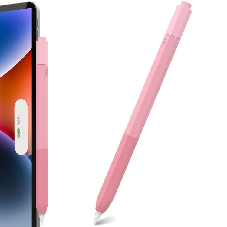 For Apple Pencil 2 / Pro LC05 Anti-roll Silicone Protective Stylus Pen Case