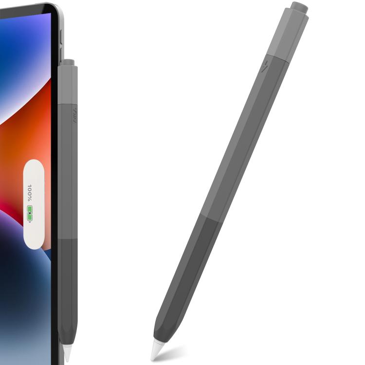 For Apple Pencil 2 / Pro LC05 Anti-roll Silicone Protective Stylus Pen Case