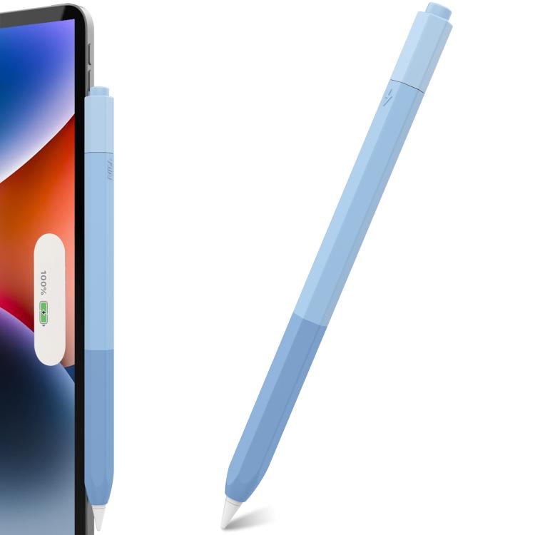 For Apple Pencil 2 / Pro LC05 Anti-roll Silicone Protective Stylus Pen Case
