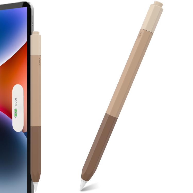 For Apple Pencil 2 / Pro LC05 Anti-roll Silicone Protective Stylus Pen Case