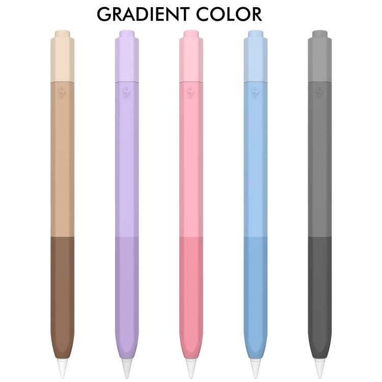 For Apple Pencil 2 / Pro LC05 Anti-roll Silicone Protective Stylus Pen Case