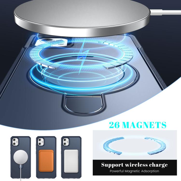 For Samsung Galaxy A05 Skin Feel Magnetic Holder MagSafe Phone Case