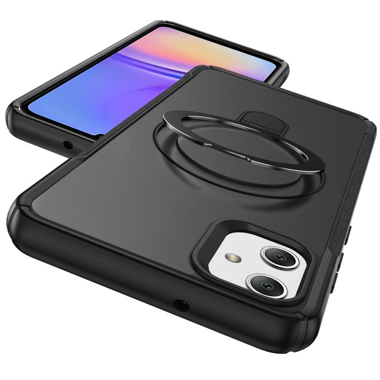 For Samsung Galaxy A05 Skin Feel Magnetic Holder MagSafe Phone Case