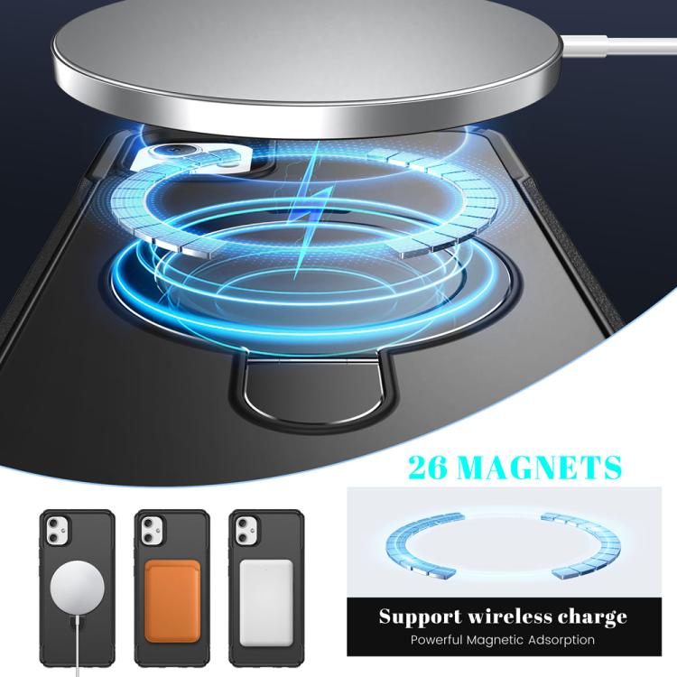 For Samsung Galaxy A05 Skin Feel Magnetic Holder MagSafe Phone Case