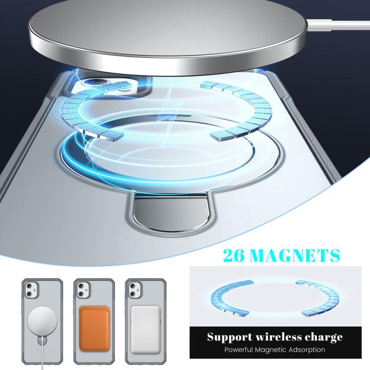 For Samsung Galaxy A05 Skin Feel Magnetic Holder MagSafe Phone Case