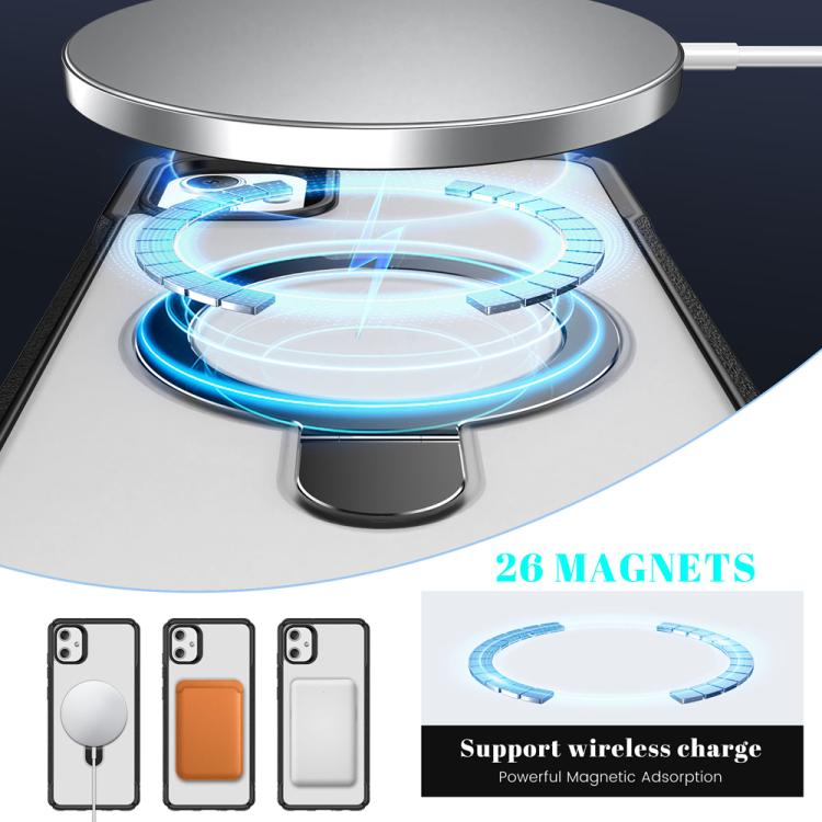 For Samsung Galaxy A05 Skin Feel Magnetic Holder MagSafe Phone Case