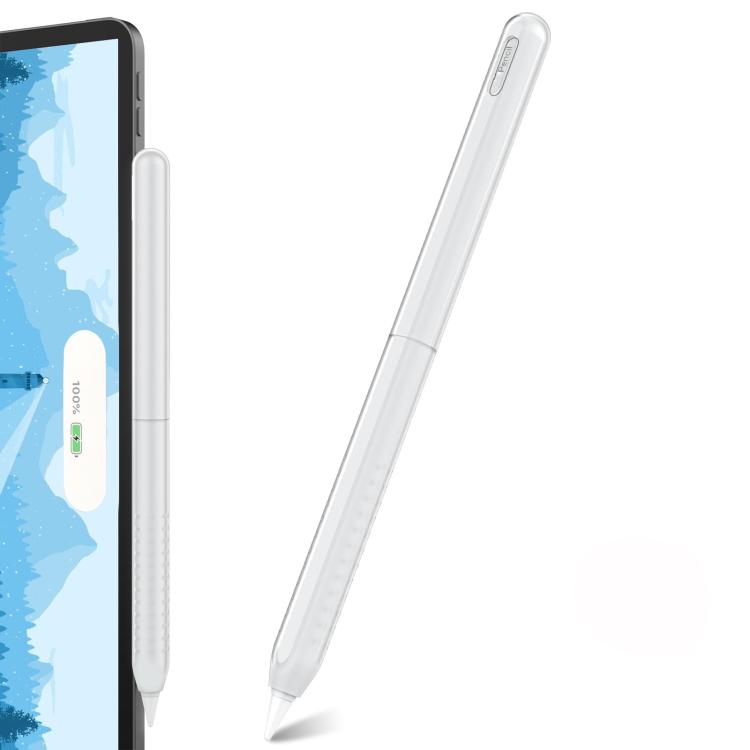 For Apple Pencil 2 / Pro LC182 Anti-roll Silicone Protective Stylus Pen Case