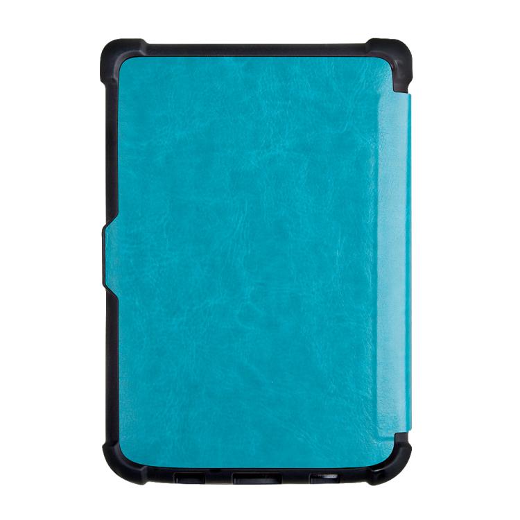 For Pocketbook B606 628 633 632 627 616 Crazy Horse Texture TPU Leather Smart Tablet Case