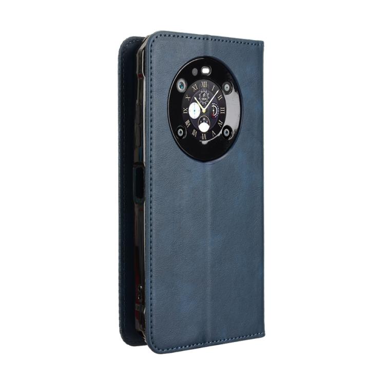 For Fossibot F109 Magnetic Buckle Retro Texture Leather Phone Case