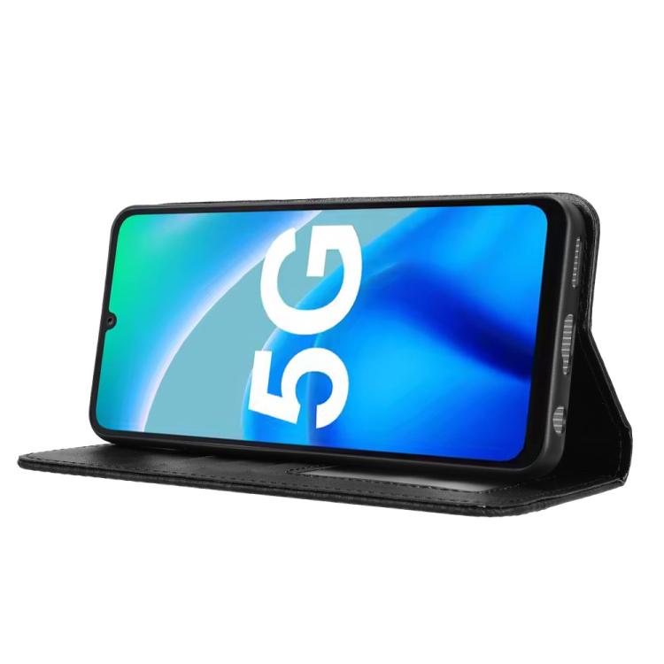 For Fossibot S1 5G Magnetic Buckle Retro Texture Leather Phone Case