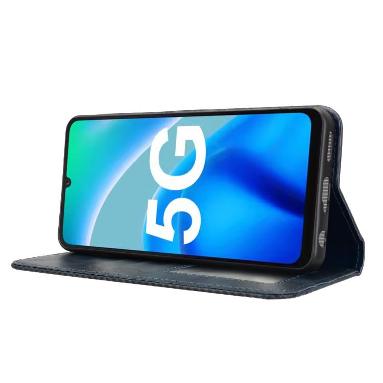 For Fossibot S1 5G Magnetic Buckle Retro Texture Leather Phone Case