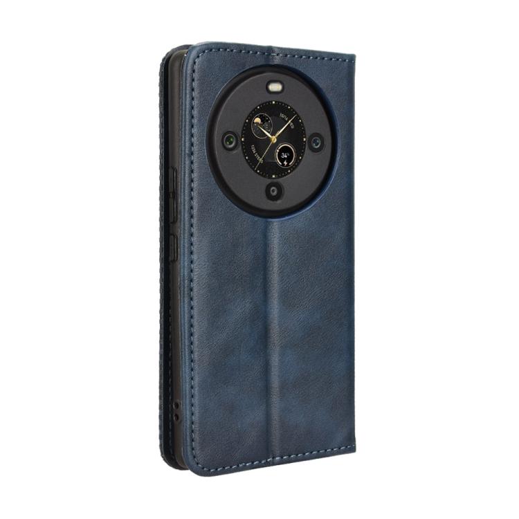 For Fossibot S3 Pro Magnetic Buckle Retro Texture Leather Phone Case