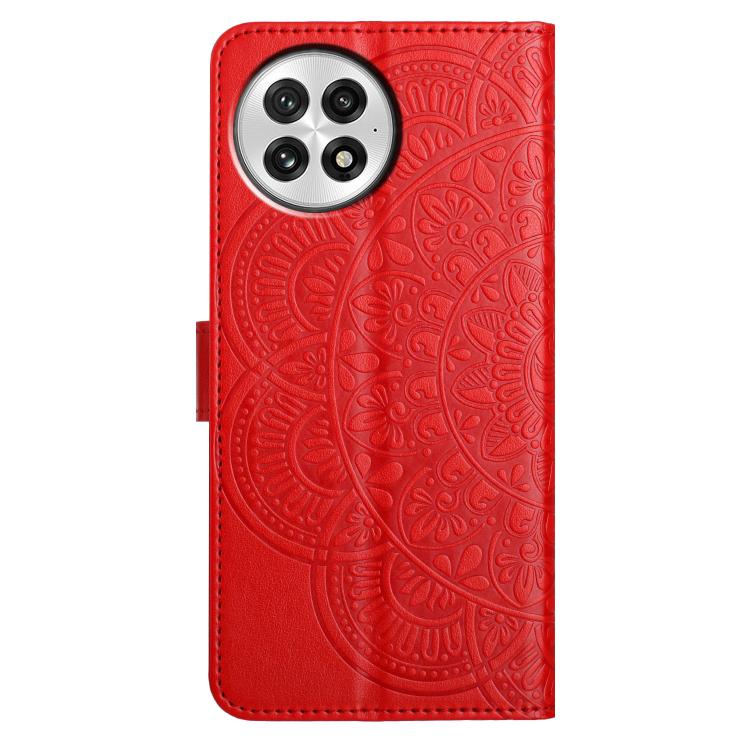 For OnePlus 13 Flower Embossed Leather Phone Case