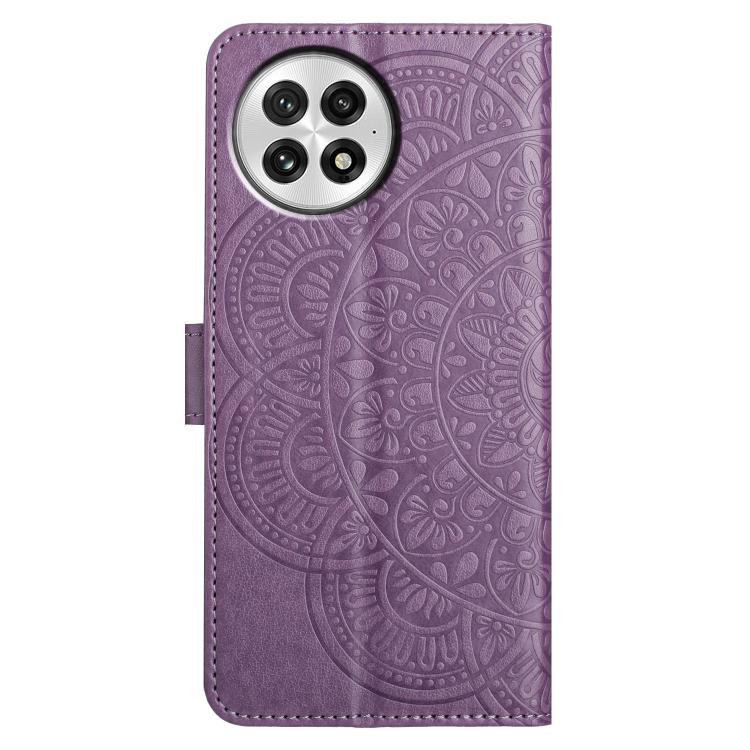 For OnePlus 13 Flower Embossed Leather Phone Case