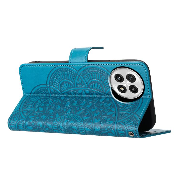 For OnePlus 13 Flower Embossed Leather Phone Case