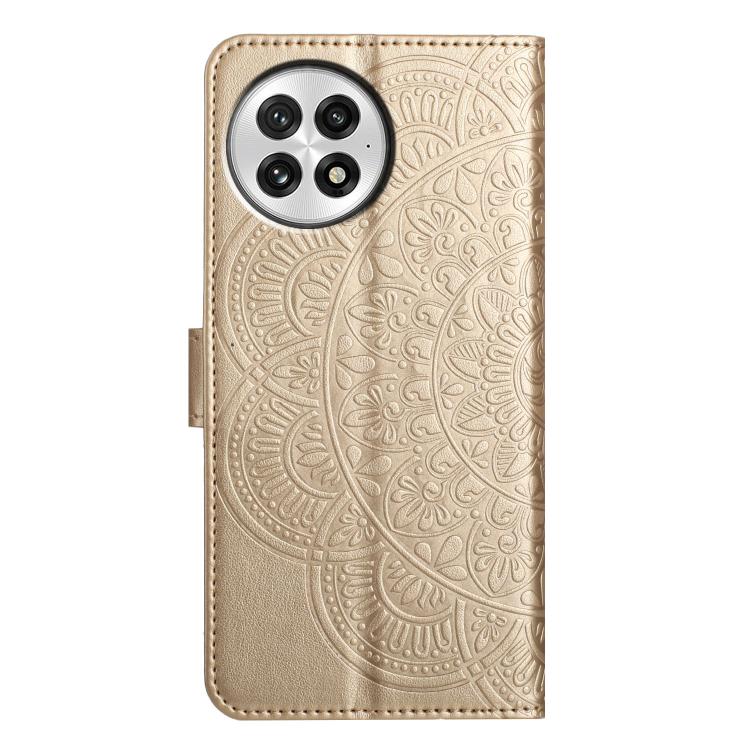 For OnePlus 13 Flower Embossed Leather Phone Case