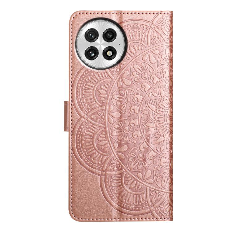 For OnePlus 13 Flower Embossed Leather Phone Case