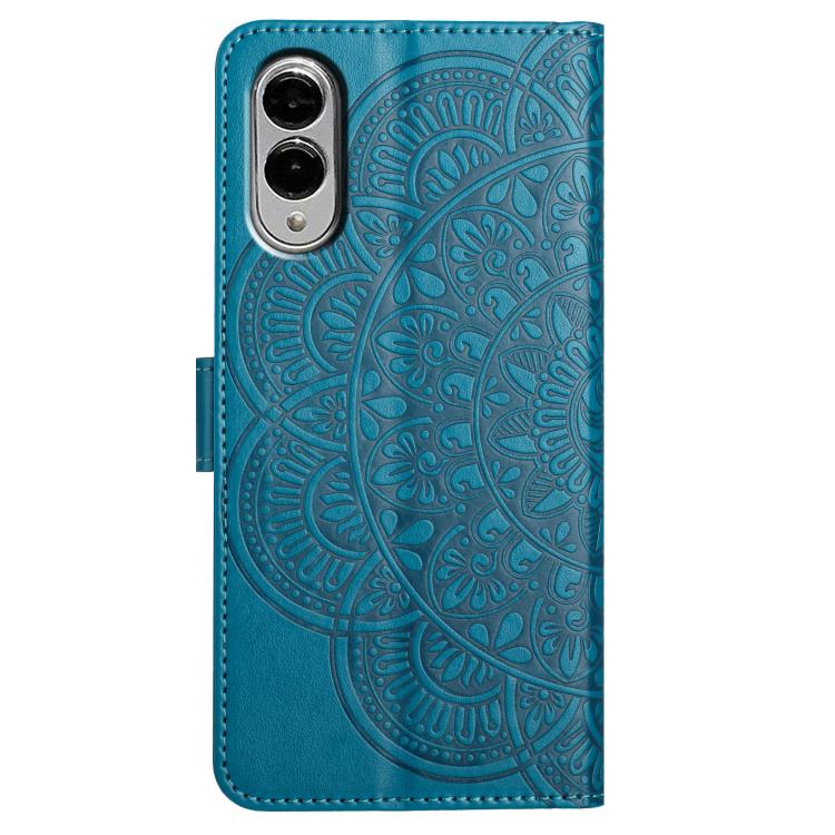 For Samsung Galaxy S25 Edge 5G Flower Embossed Leather Phone Case