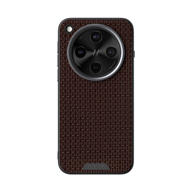 For OPPO Find X8s+ ABEEL Ruyi Pattern 6D Micro Relief MagSafe Leather Phone Case