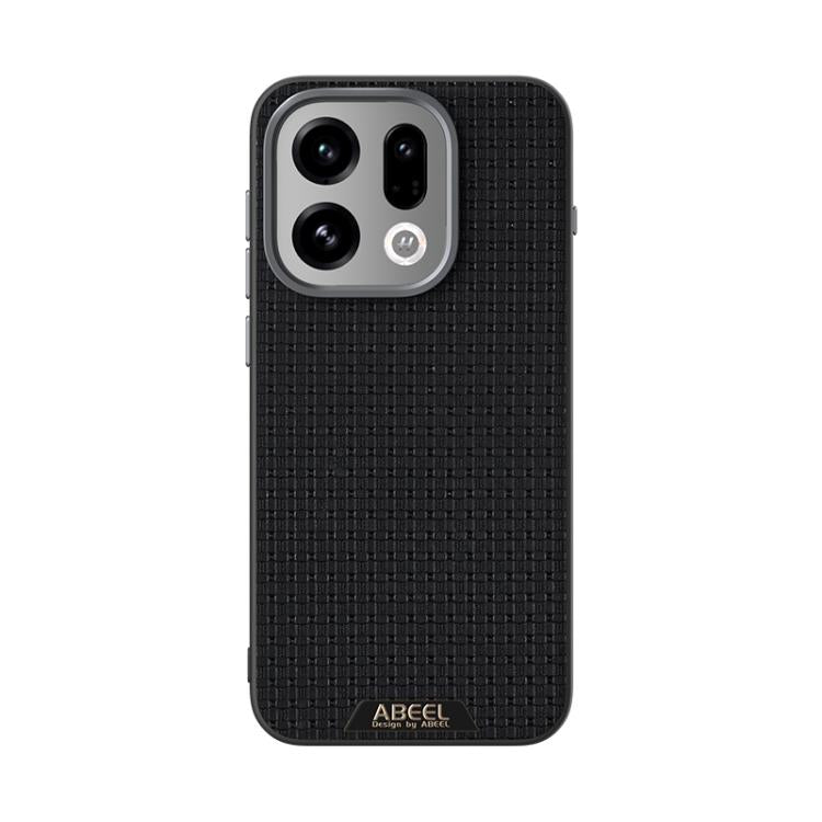 For OPPO Find X9 ABEEL Ruyi Pattern 6D Micro Relief MagSafe Leather Phone Case