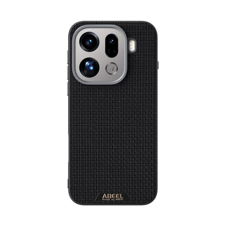 For OPPO Find X9 Pro ABEEL Ruyi Pattern 6D Micro Relief MagSafe Leather Phone Case