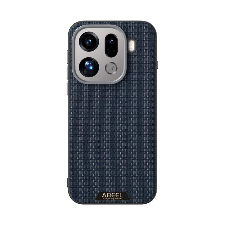For OPPO Find X9 Pro ABEEL Ruyi Pattern 6D Micro Relief MagSafe Leather Phone Case
