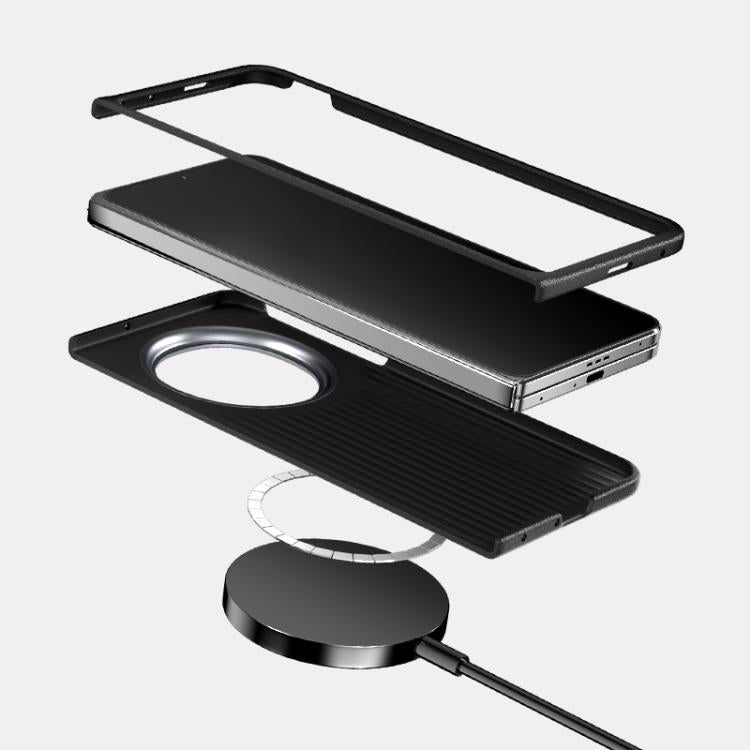 For OPPO Find N5 ABEEL Ruyi Pattern 6D Micro Relief MagSafe Leather Phone Case