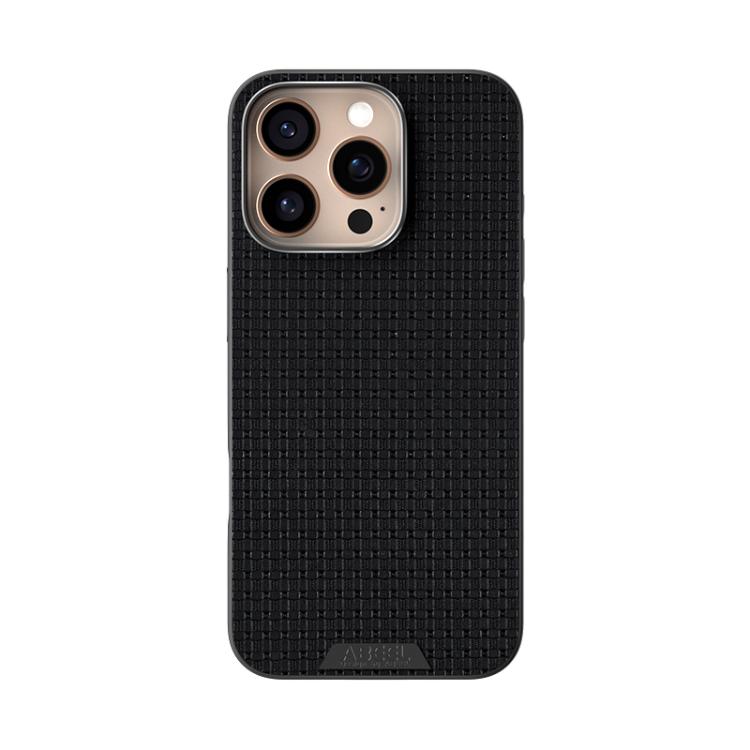 For iPhone 16 Pro ABEEL Ruyi Pattern 6D Micro Relief MagSafe Leather Phone Case