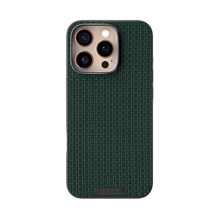 For iPhone 16 Pro ABEEL Ruyi Pattern 6D Micro Relief MagSafe Leather Phone Case
