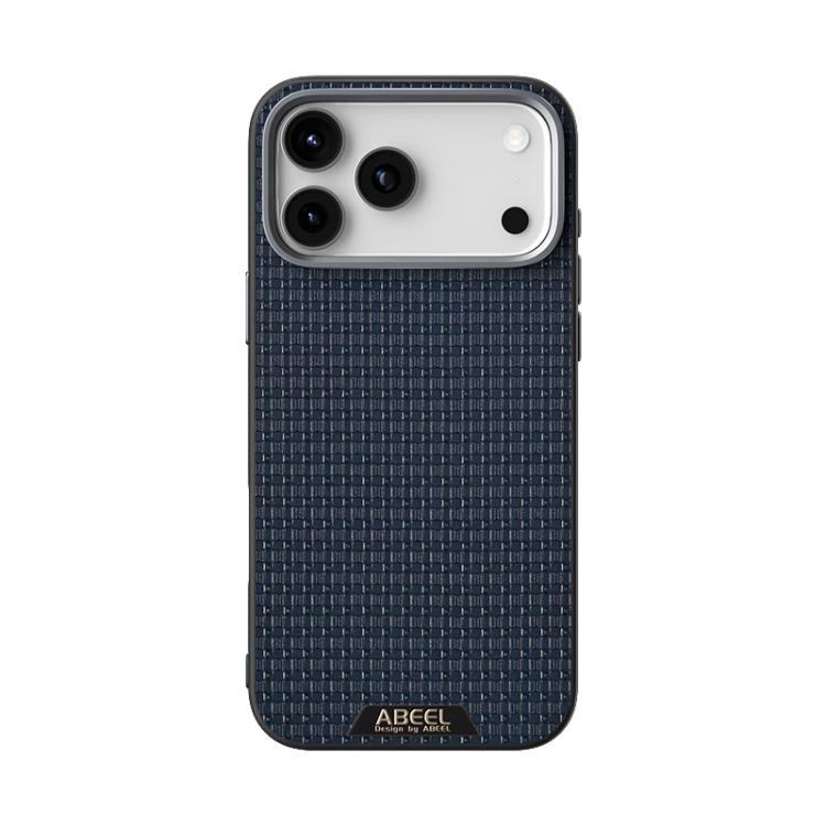 For iPhone 17 Pro ABEEL Ruyi Pattern 6D Micro Relief MagSafe Leather Phone Case