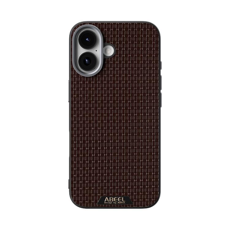 For iPhone 17 ABEEL Ruyi Pattern 6D Micro Relief MagSafe Leather Phone Case