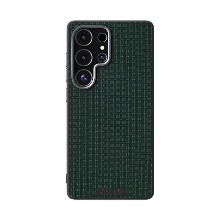 For Samsung Galaxy S25 Ultra 5G ABEEL Ruyi Pattern 6D Micro Relief MagSafe Leather Phone Case