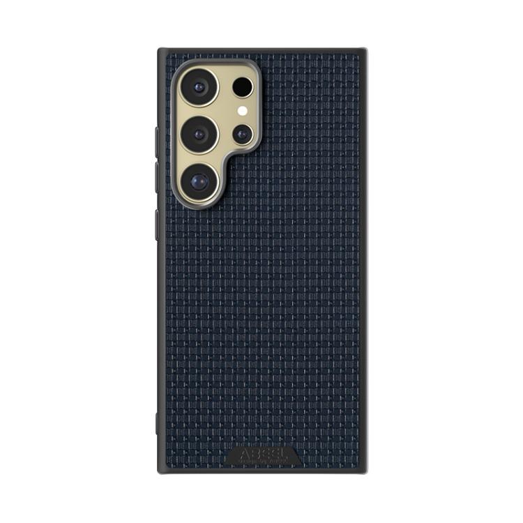 For Samsung Galaxy S24 Ultra 5G ABEEL Ruyi Pattern 6D Micro Relief MagSafe Leather Phone Case