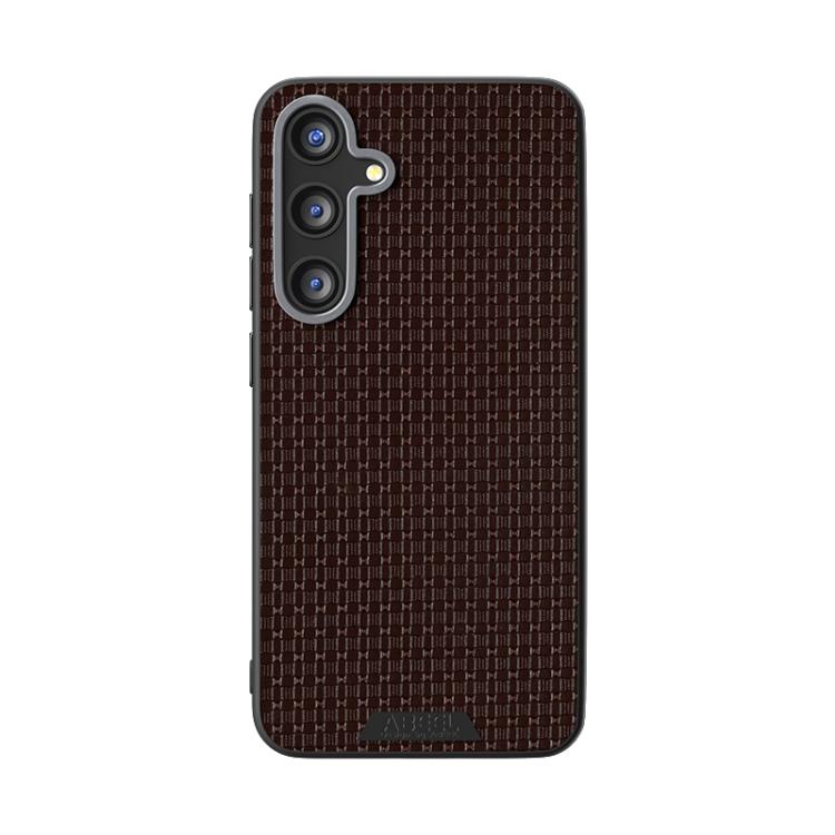 For Samsung Galaxy S25 FE 5G ABEEL Ruyi Pattern 6D Micro Relief MagSafe Leather Phone Case