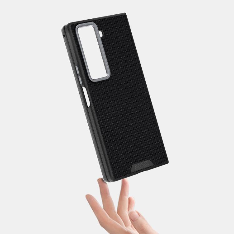 For Samsung Galaxy Z Fold Special ABEEL Ruyi Pattern 6D Micro Relief MagSafe Leather Phone Case