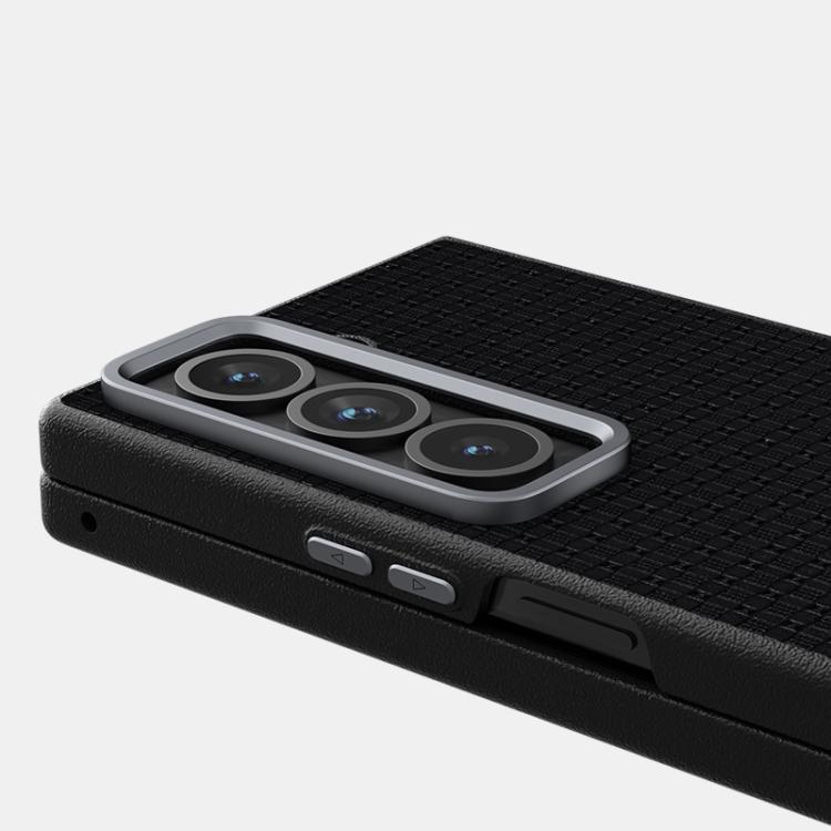 For Samsung Galaxy Z Fold Special ABEEL Ruyi Pattern 6D Micro Relief MagSafe Leather Phone Case