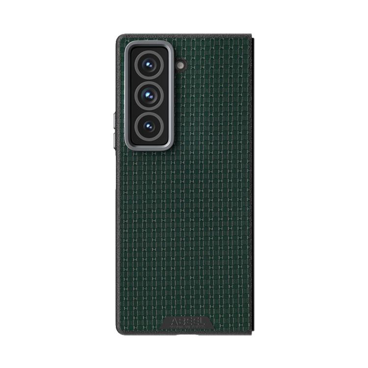 For Samsung Galaxy Z Fold Special ABEEL Ruyi Pattern 6D Micro Relief MagSafe Leather Phone Case