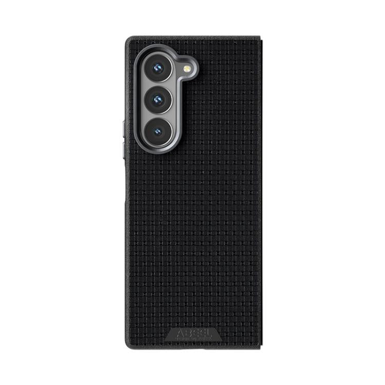 For Samsung Galaxy Z Fold6 5G ABEEL Ruyi Pattern 6D Micro Relief MagSafe Leather Phone Case