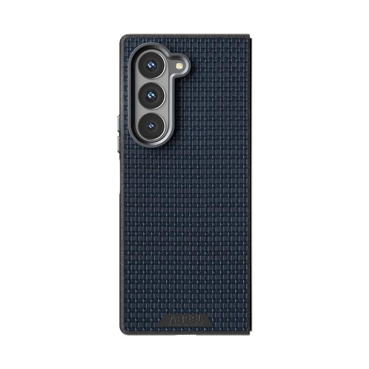 For Samsung Galaxy Z Fold6 5G ABEEL Ruyi Pattern 6D Micro Relief MagSafe Leather Phone Case