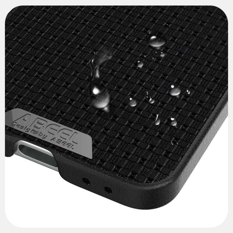 For Samsung Galaxy Z Flip5 5G ABEEL Ruyi Pattern 6D Micro Relief MagSafe Leather Phone Case