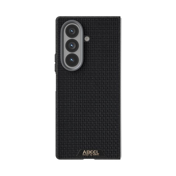 For Samsung Galaxy Z Fold7 5G ABEEL Ruyi Pattern 6D Micro Relief MagSafe Leather Phone Case