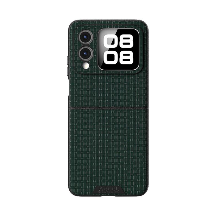 For Huawei nova Flip ABEEL Ruyi Pattern 6D Micro Relief MagSafe Leather Phone Case