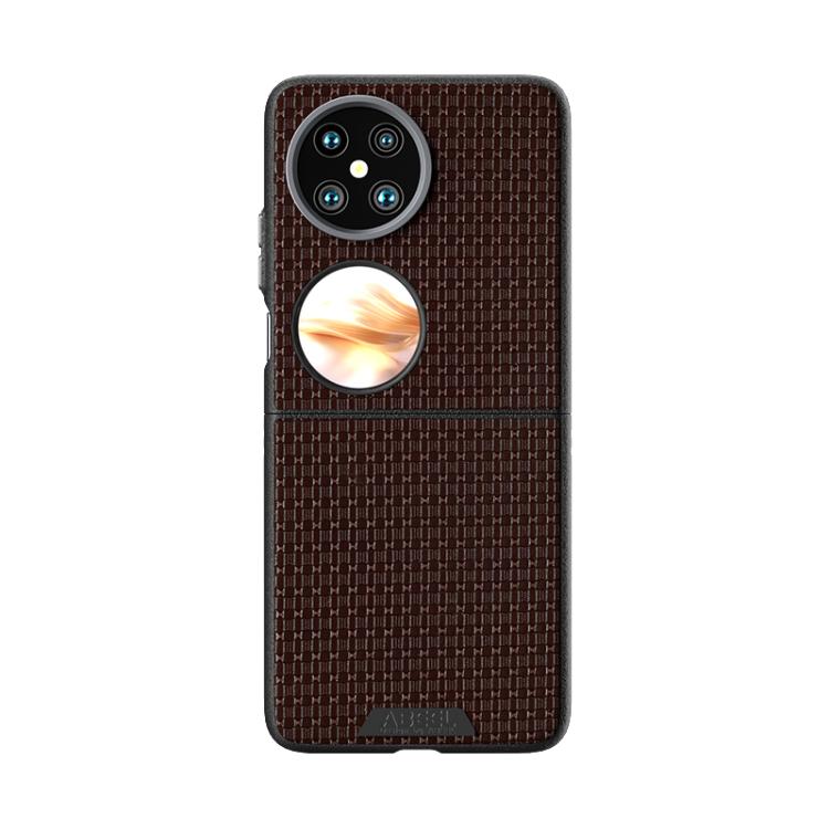 For Huawei Pocket 2 ABEEL Ruyi Pattern 6D Micro Relief MagSafe Leather Phone Case