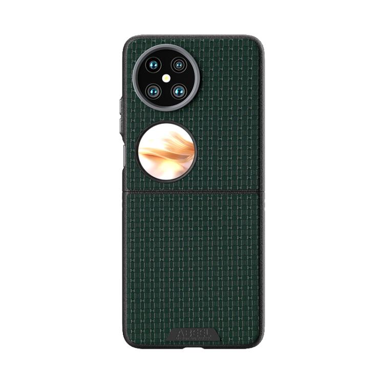 For Huawei Pocket 2 ABEEL Ruyi Pattern 6D Micro Relief MagSafe Leather Phone Case