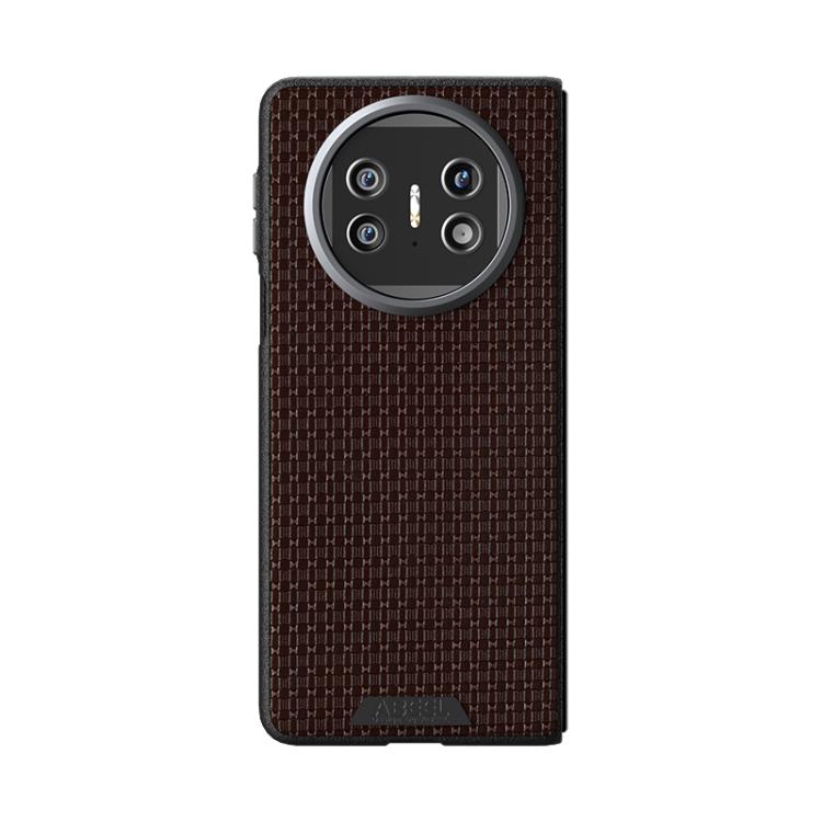 For Huawei Mate X5 ABEEL Ruyi Pattern 6D Micro Relief MagSafe Leather Phone Case