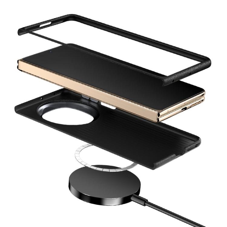 For Huawei Mate X5 ABEEL Ruyi Pattern 6D Micro Relief MagSafe Leather Phone Case