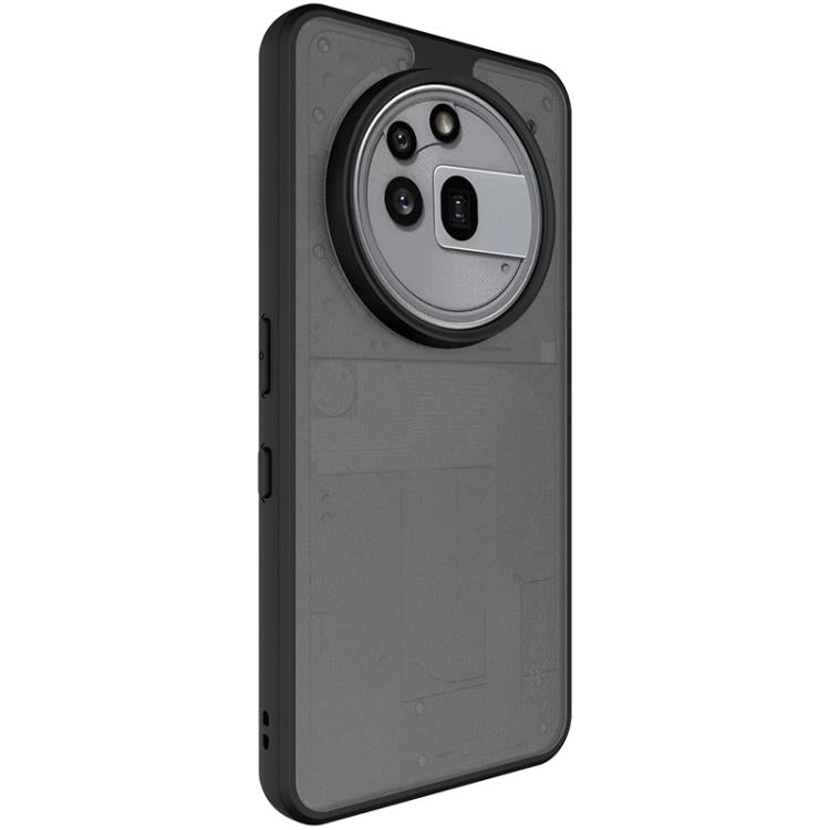 For Nothing phone 3a Pro imak UX-9B Series Four Corners Tiny Airbag Shockproof Phone Case - Black